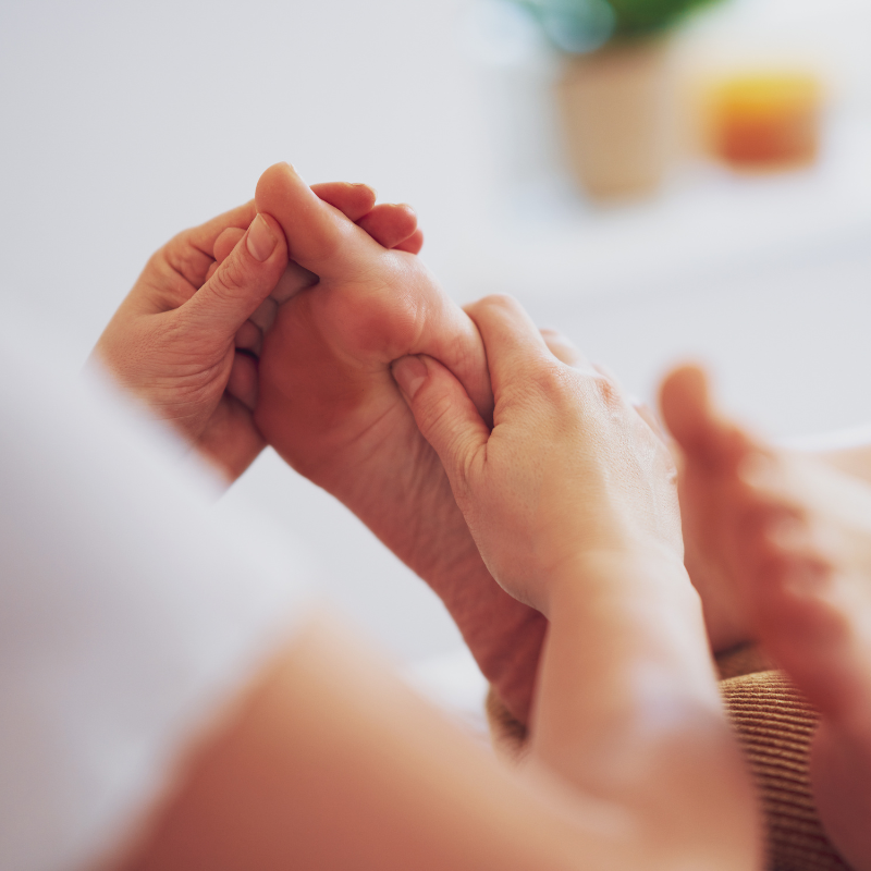 Reflexology for feet in Warlingham Surrey